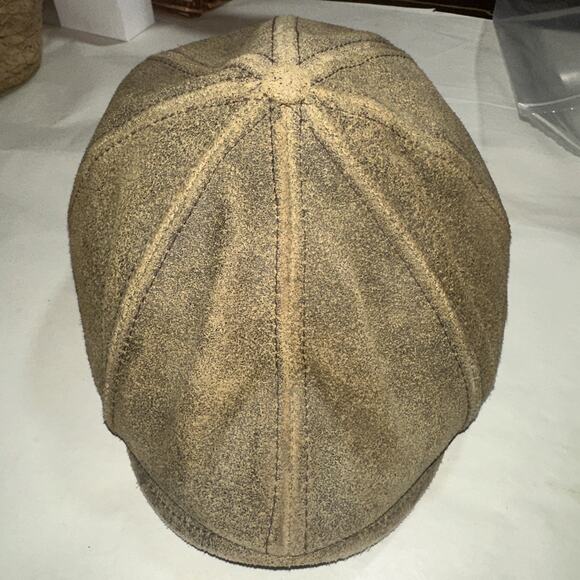 Goorin Bros NewsBoy Suede Hat Size S - Picture 1 of 5